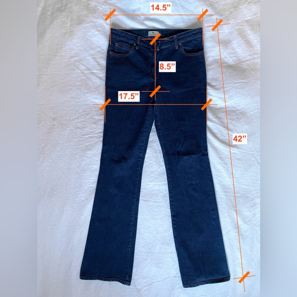 Aigner Vintage Designer Denim Bootcut Jeans - Picture 6 of 6